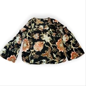 Carolina Belle Floral Boho Top Medium